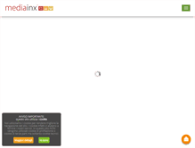 Tablet Screenshot of mediainx.com
